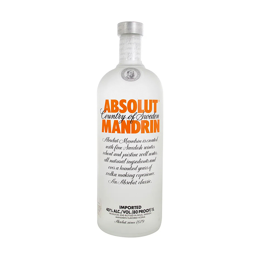Vodka Absolut Mandrin 1L