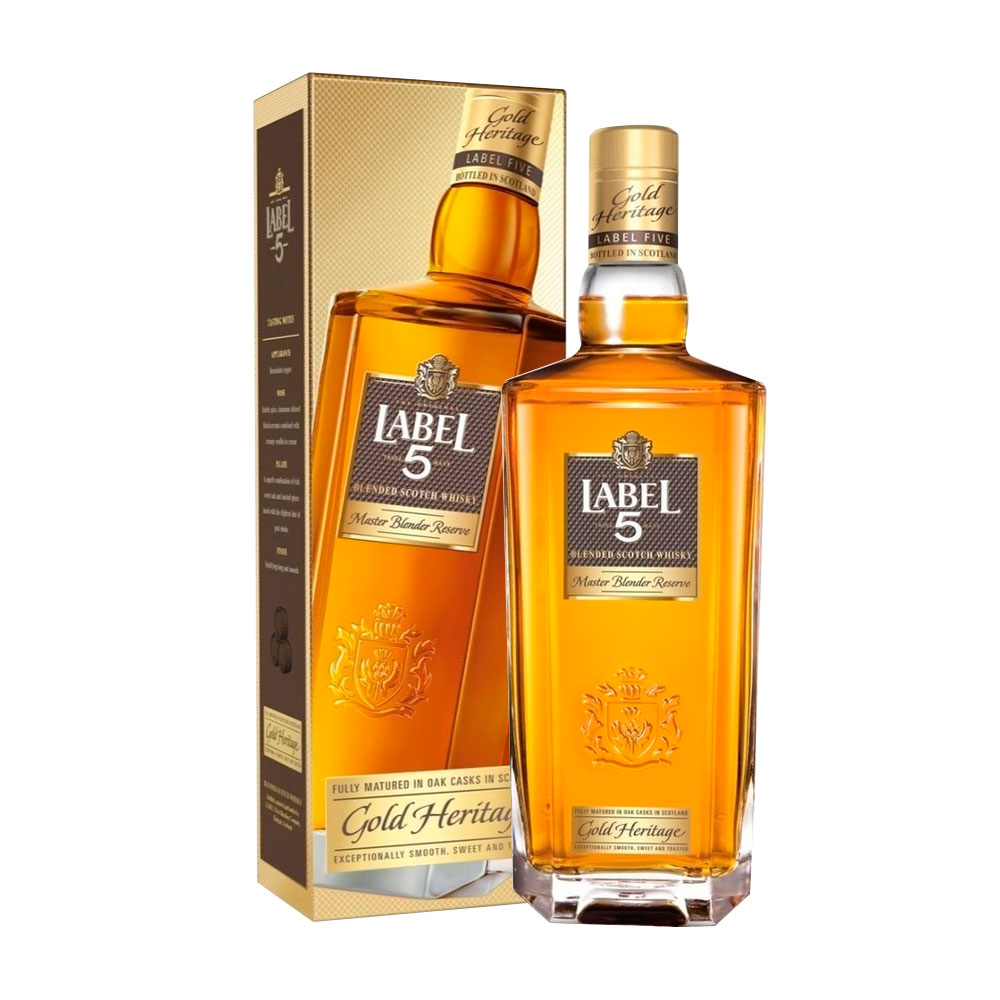 Whisky Label 5 Gold Heritage 750ml