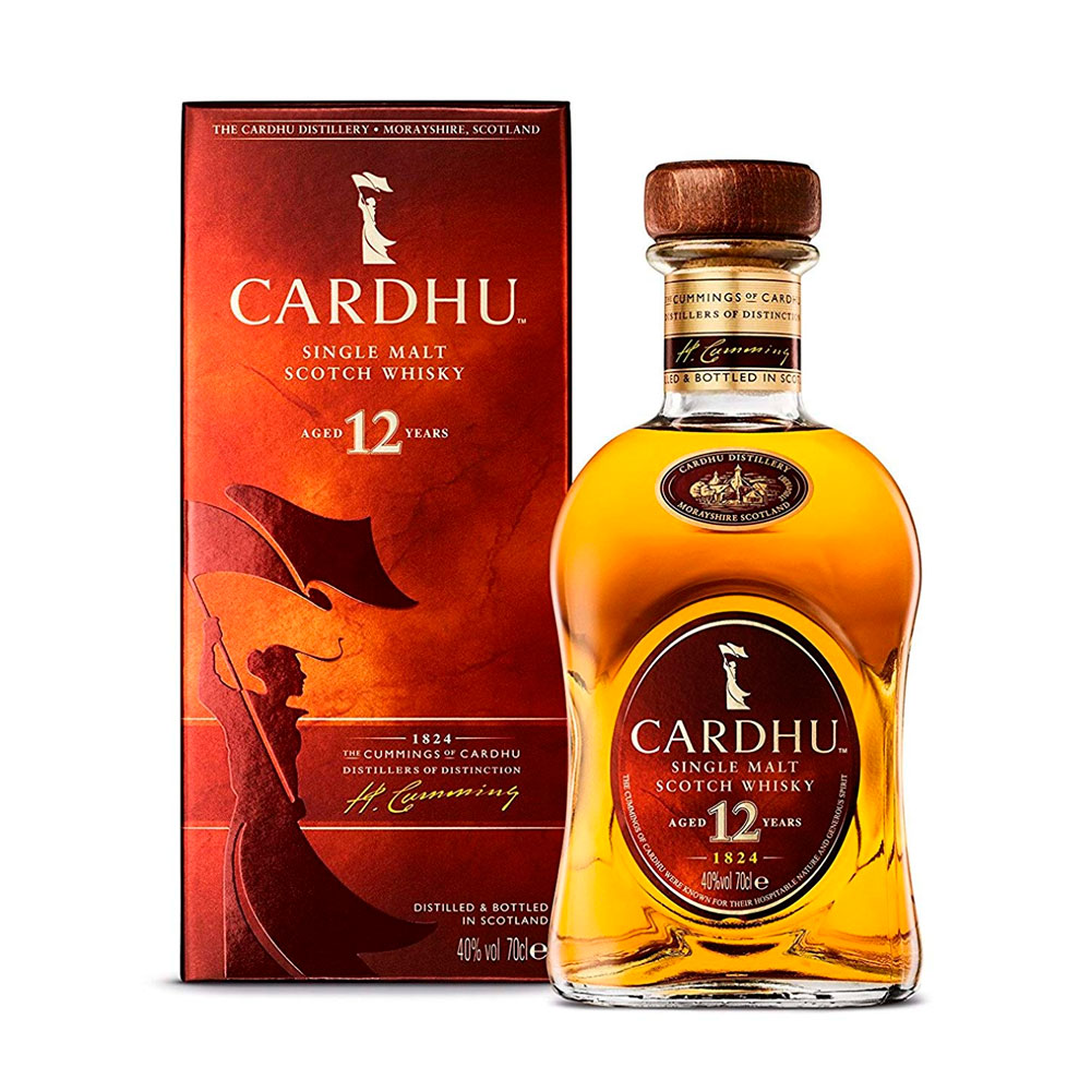 Whisky Cardhu 12 Años 700ml