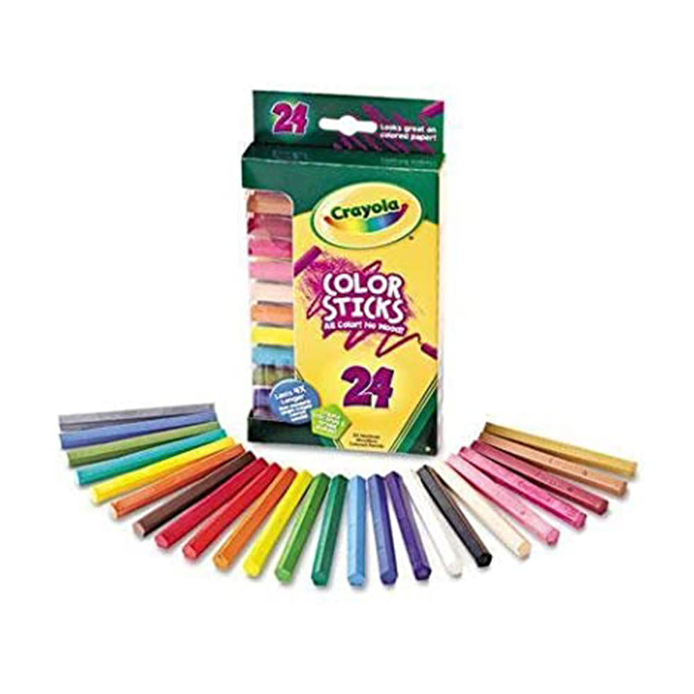 Lápiz de Crayón Crayola Color Sticks con 24 colores - Ref.682324