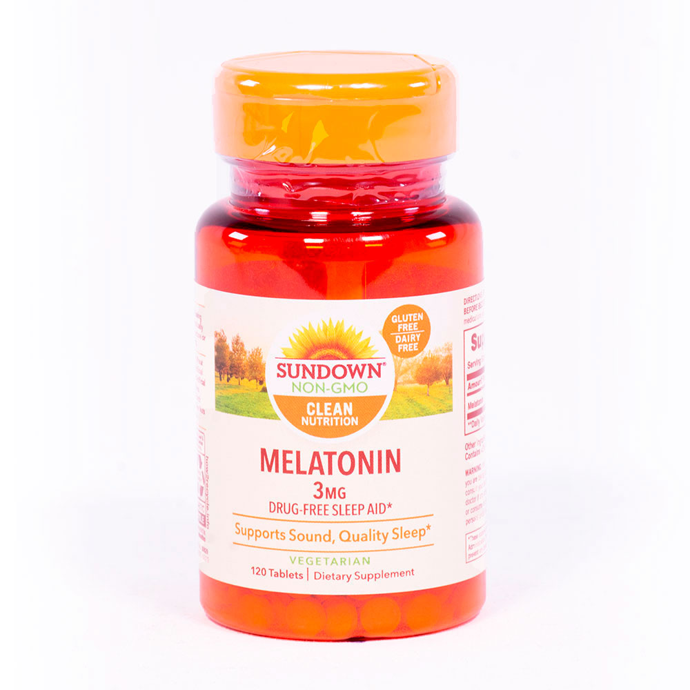Melatonin Sundown Naturals 3mg 120 capsulas