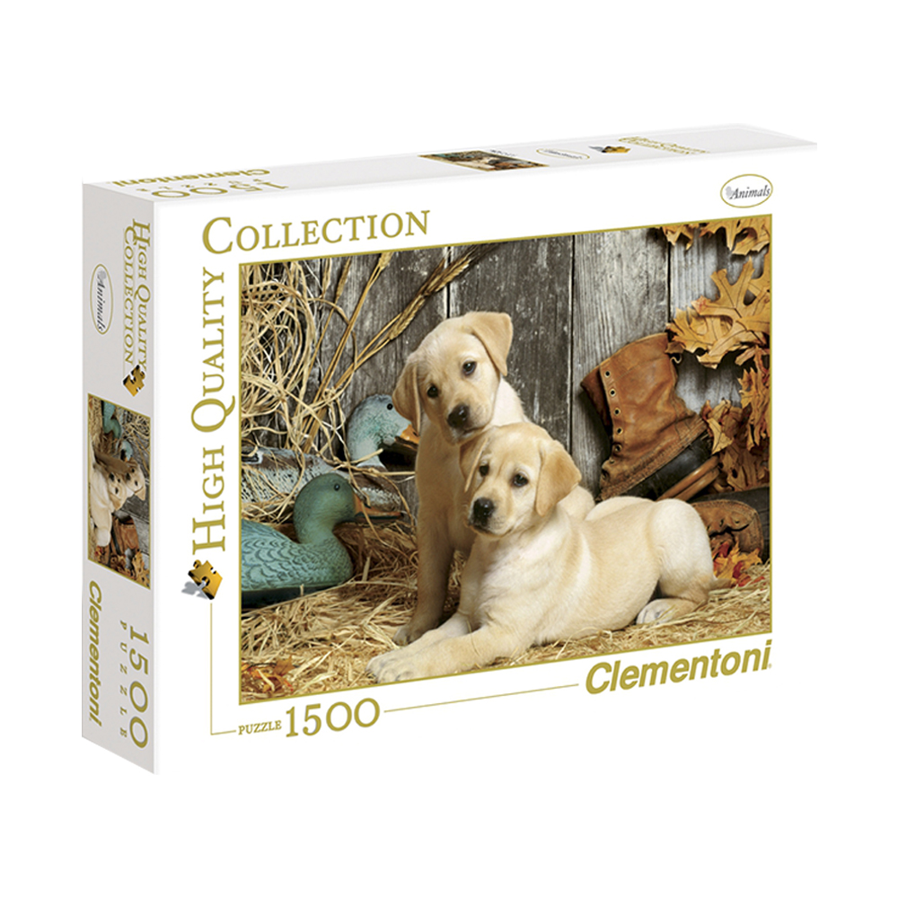 Rompecabezas Clementoni Hunting Dogs con 1500 piezas - Ref. 31976