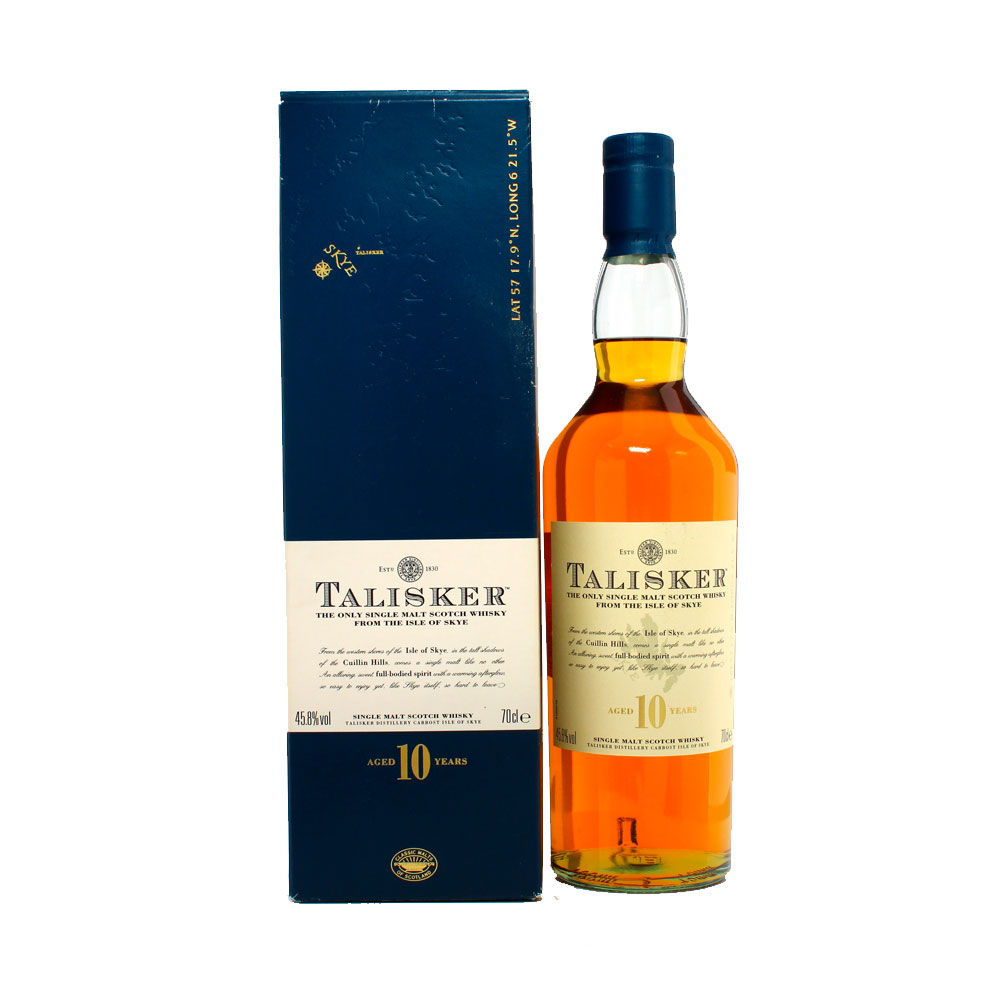 Whisky Talisker 10 Años 1L