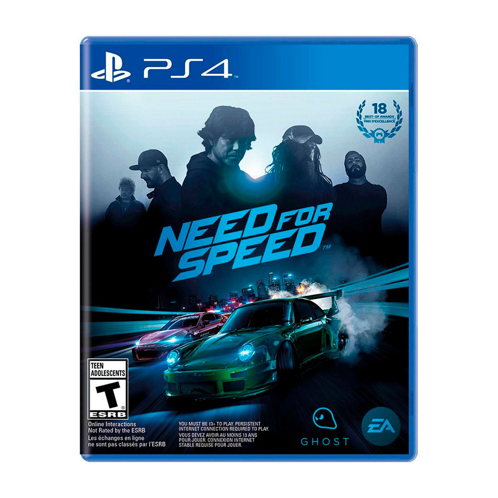 
SONY NEED FOR SPEED CD/PS4