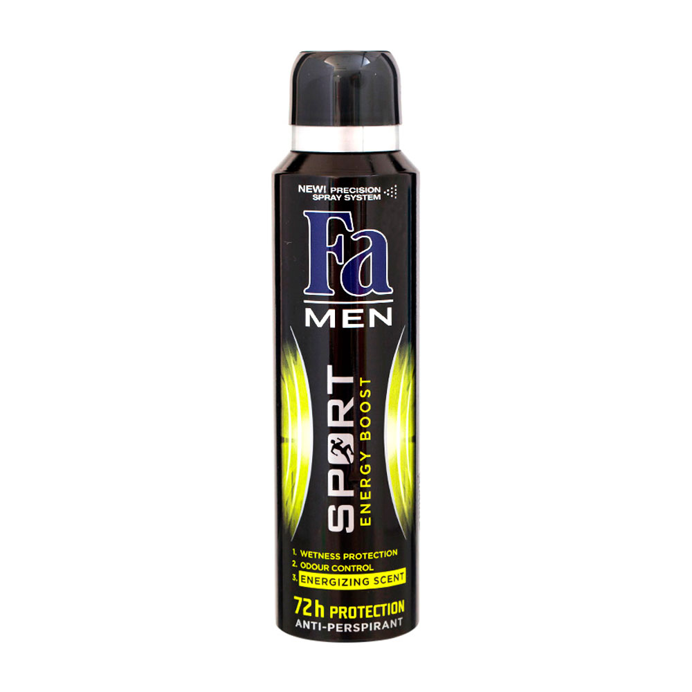 Desodorante Fa Men Sport Energy Boost 72h 150ml