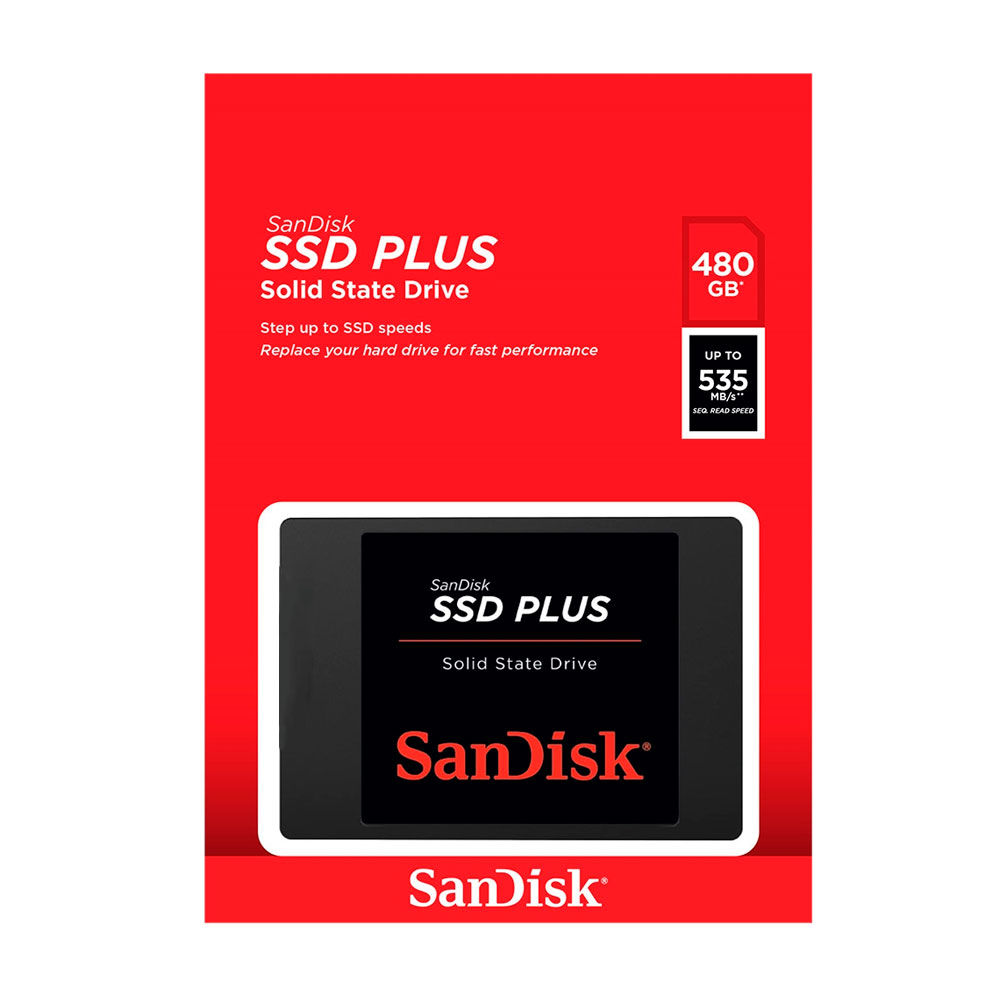 HD SSD SANDISK SDSSDA-480G-G26 480GB- 2.5"