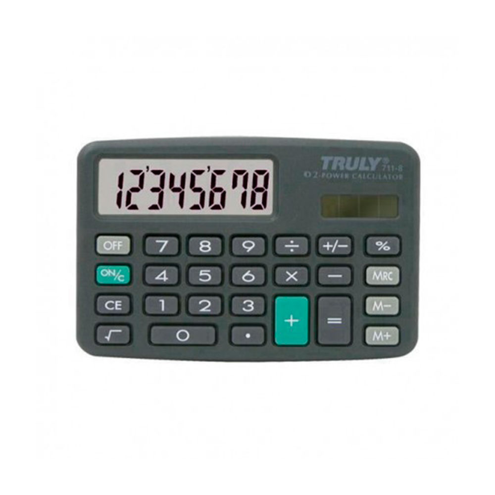 Calculadora Truly 711-8 DIGITOS
