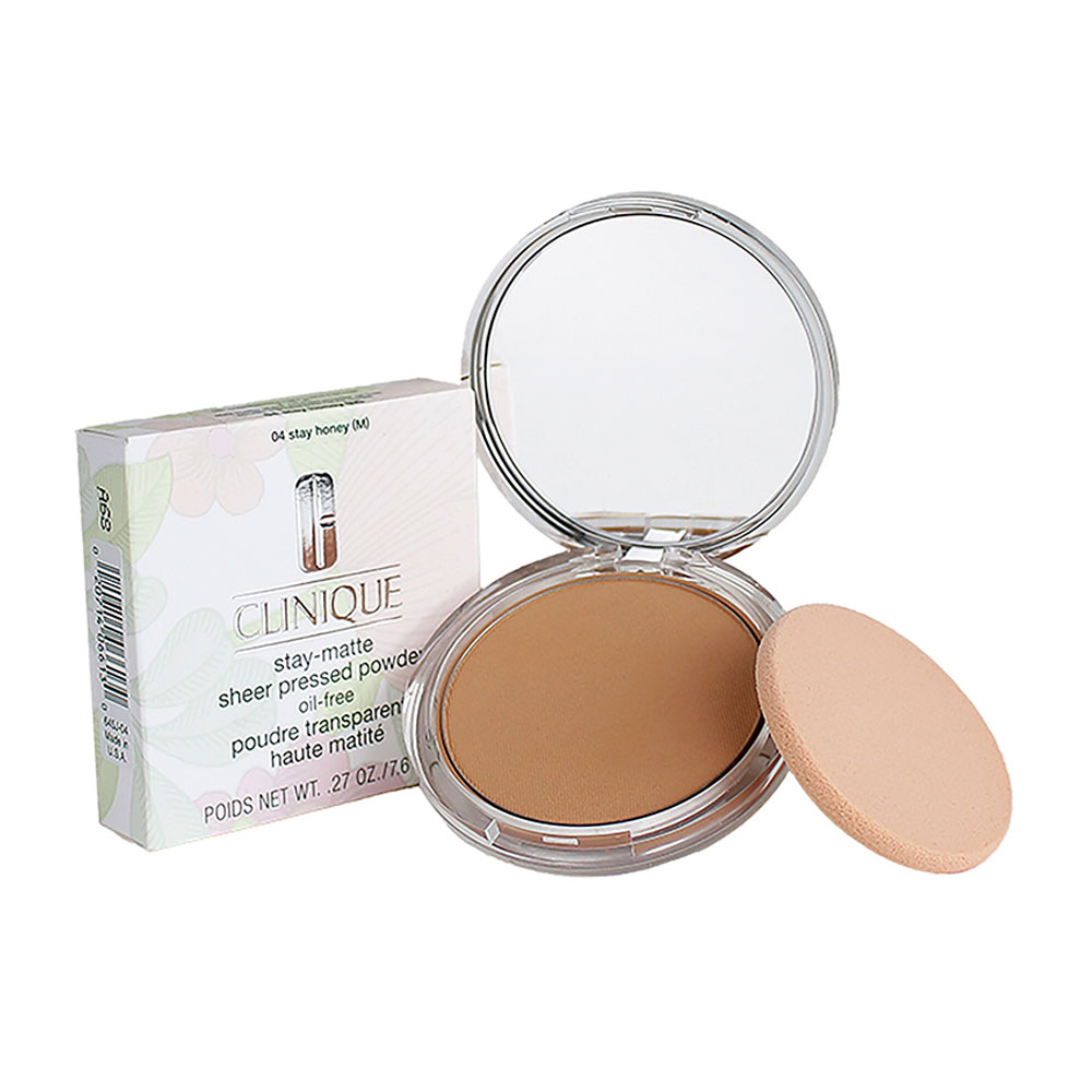 Polvo Clinique Stay-Matte 04 Stay Honey 7.6g