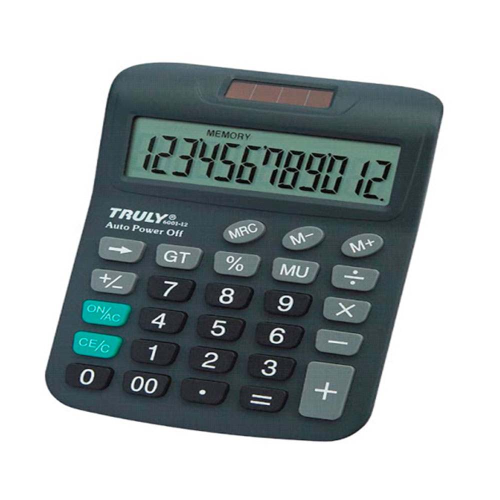 Calculadora Truly 6001-12 DIGITOS