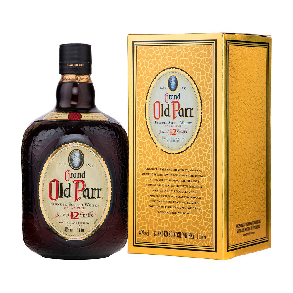 Whisky Old Parr 1L 12 anos