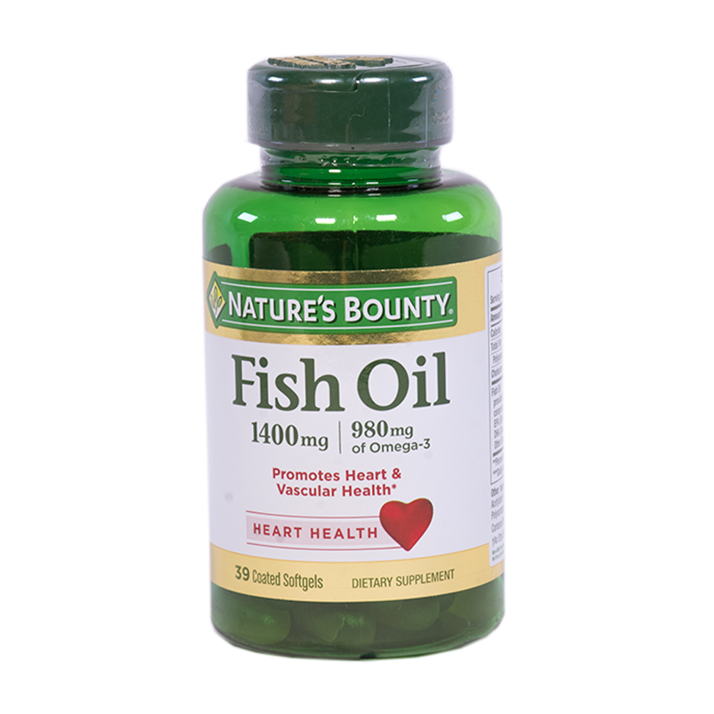 Fish Oil Nature's Bounty 1400mg 30 Softgels
