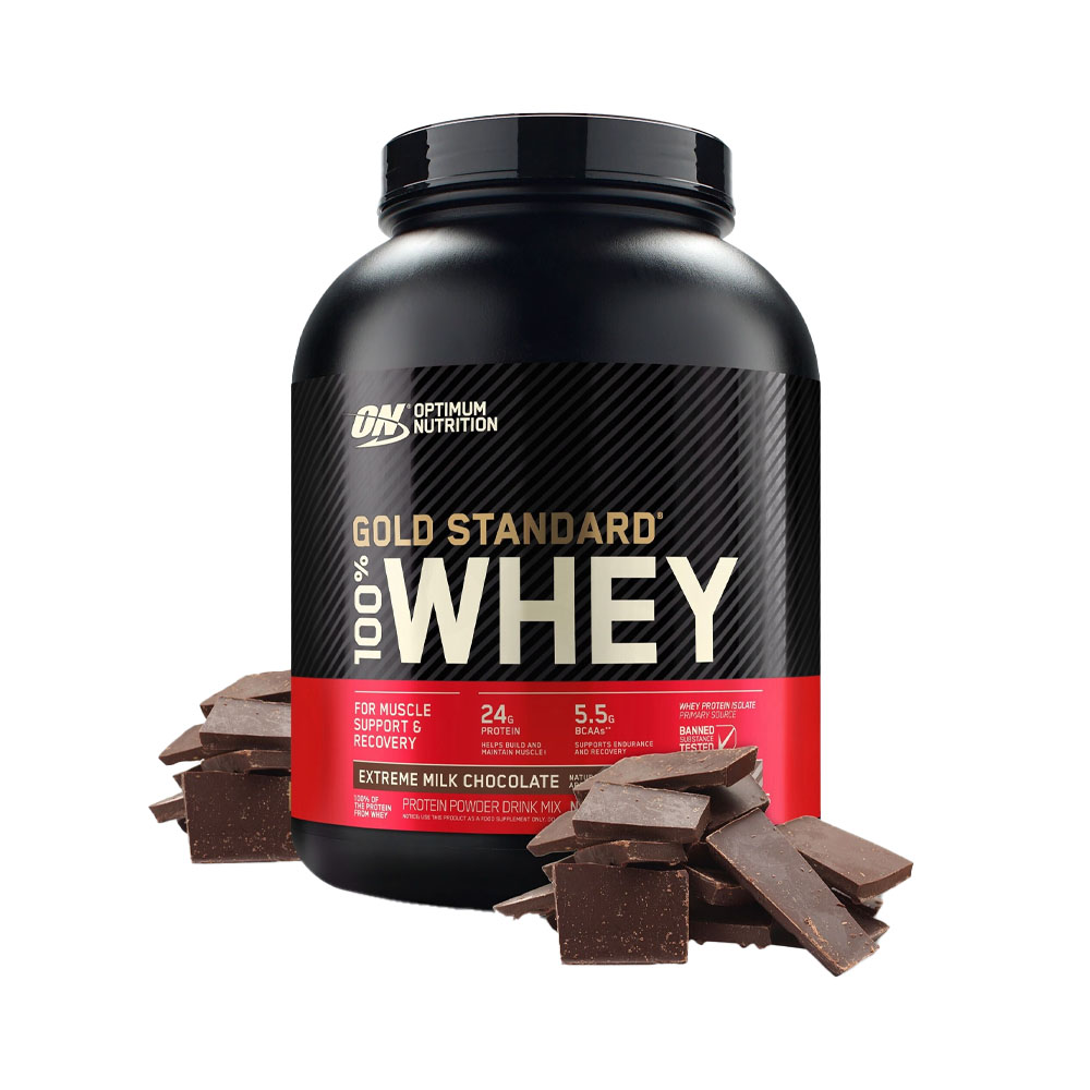 Proteina Gold Standard 100% Whey Optimum Nutrition Extreme Milk Chocolate 2lb 907g