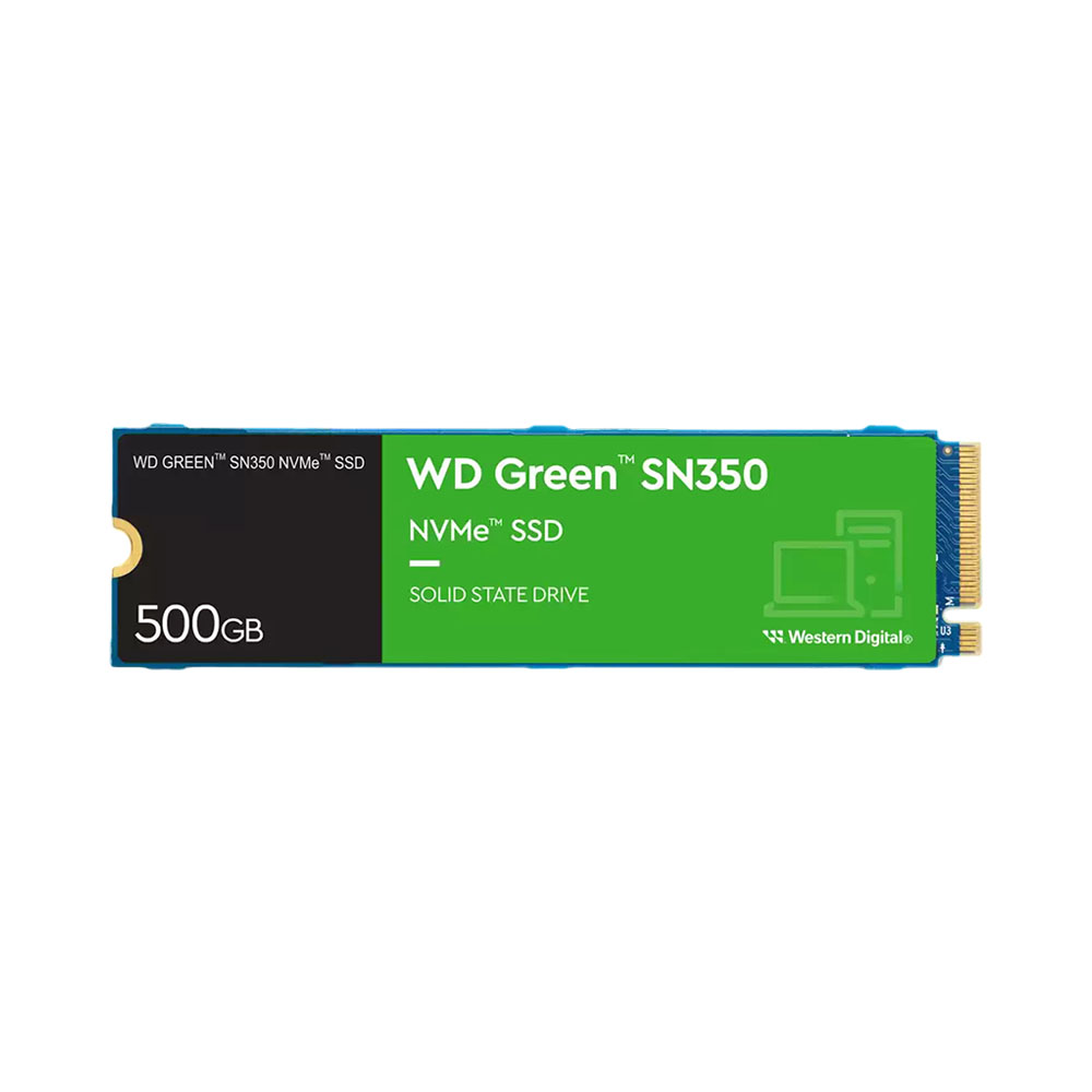 SSD M.2 WESTERN DIGITAL WD GREEN SN350 NVME 500GB WDS500G2G0C