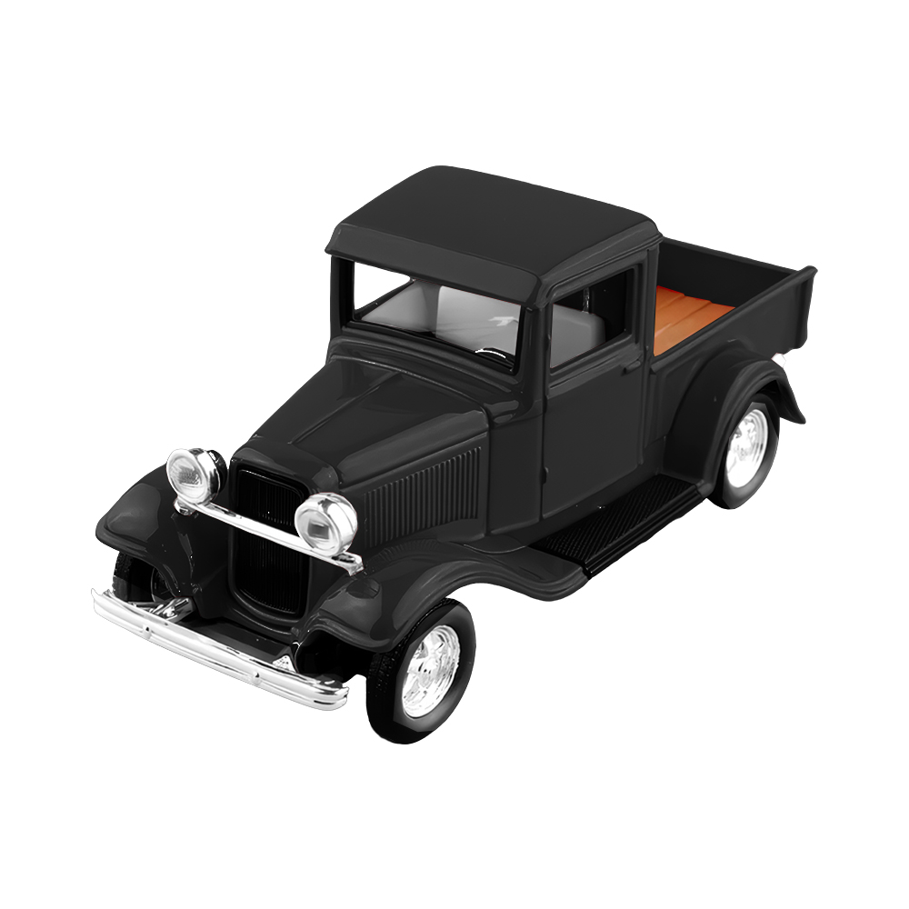 AUTO DE COLECCIÓN LUCKY DIE CAST ROAD SIGNATURE COLLECTION 94232 FORD PICK UP 1934 NEGRO