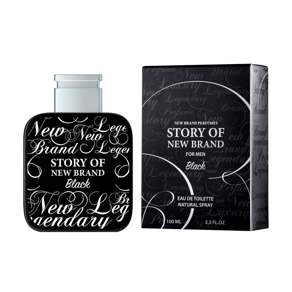 Perfume New Brand Story Of Black Eau de Toilette 100ml