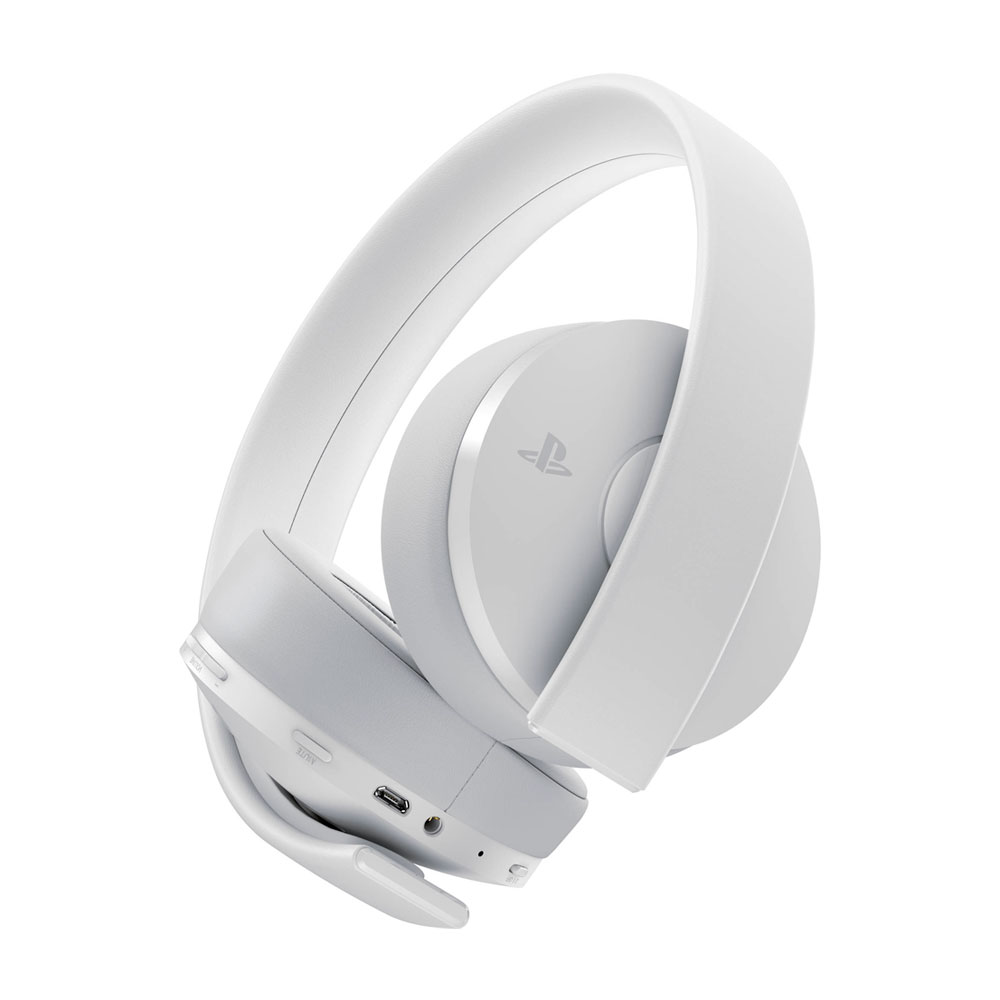 Auricular Sony Gold Wireless white Para PS4