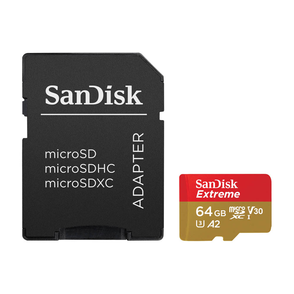 MEMORIA MICRO SD SANDISK 64GB V/160MB
