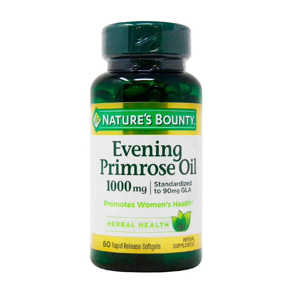 Evening Primrose Oil Nature's Bounty 100mg 60 Softgels