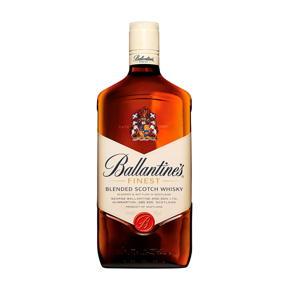Whisky Ballantine's Finest 1L 8 Años sin Estuche