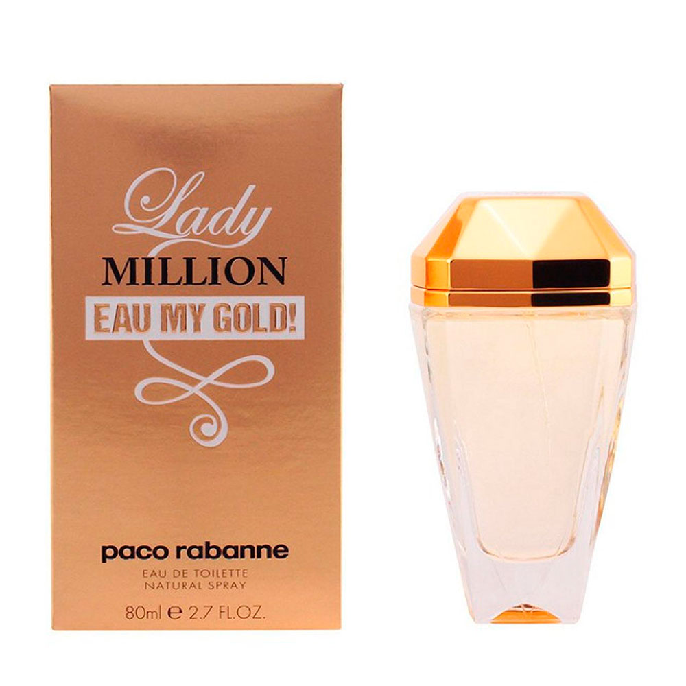 Perfume Paco Rabanne Lady Million Eau My Gold Eau de Toilette 80ml