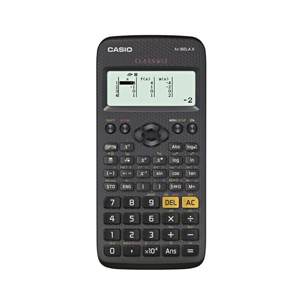 Calculadora Científica Casio fx-82LA X-BK 275 Funciones