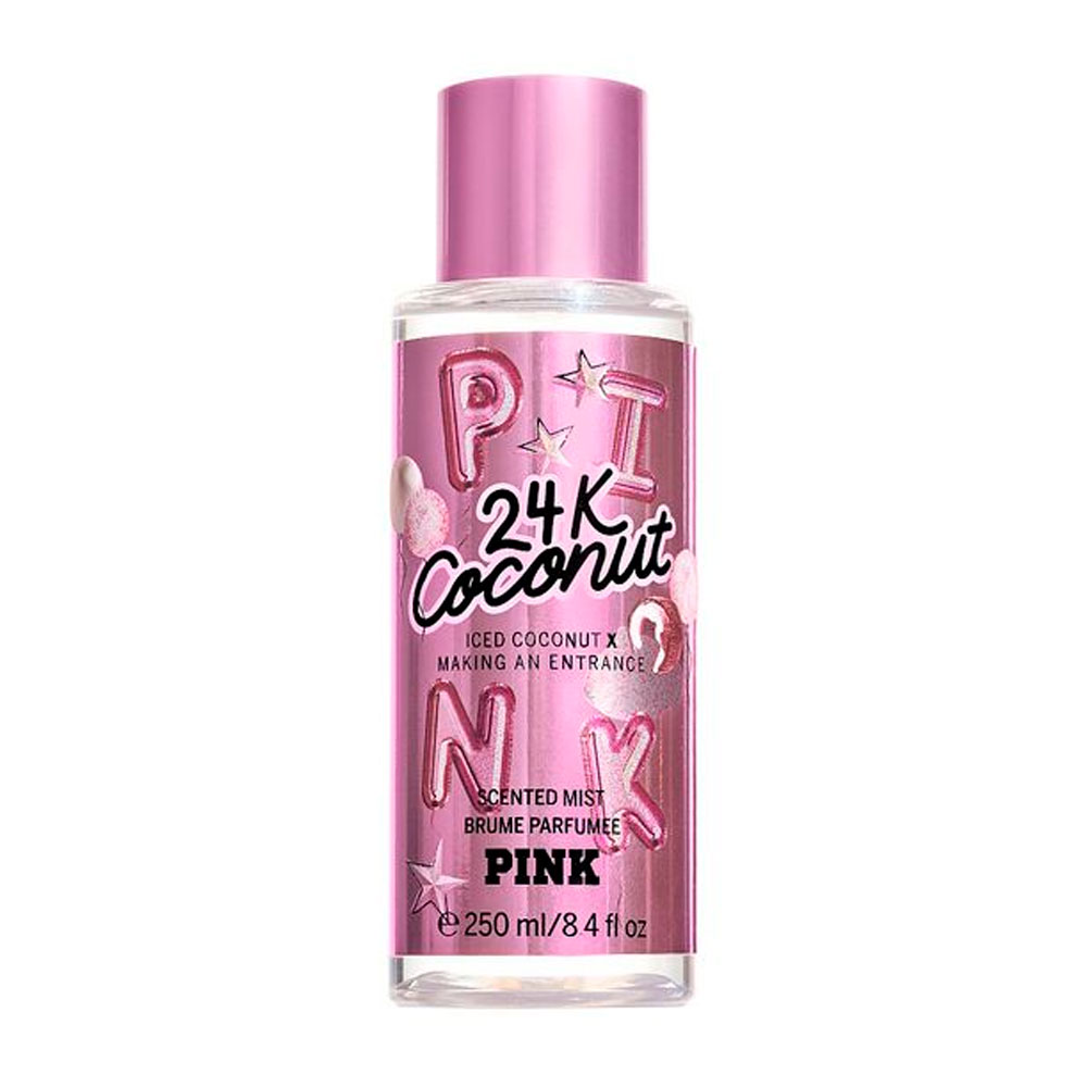 Body Mist Victoria's Secret Pink 24k Coconut 250ml