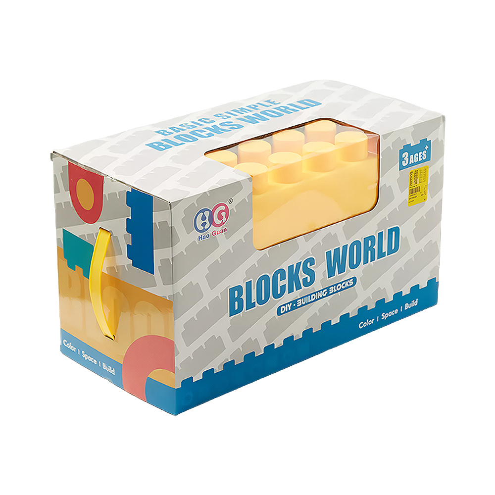 JUEGO DE BLOQUES BLOCKS WORLD 46-A85266 18 PIEZAS