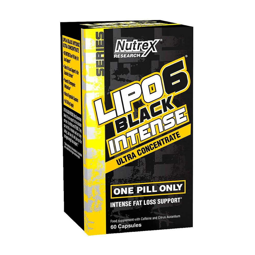 Lipo 6 Black Intense Nutrex Ultra Concentrate 60 Capsulas