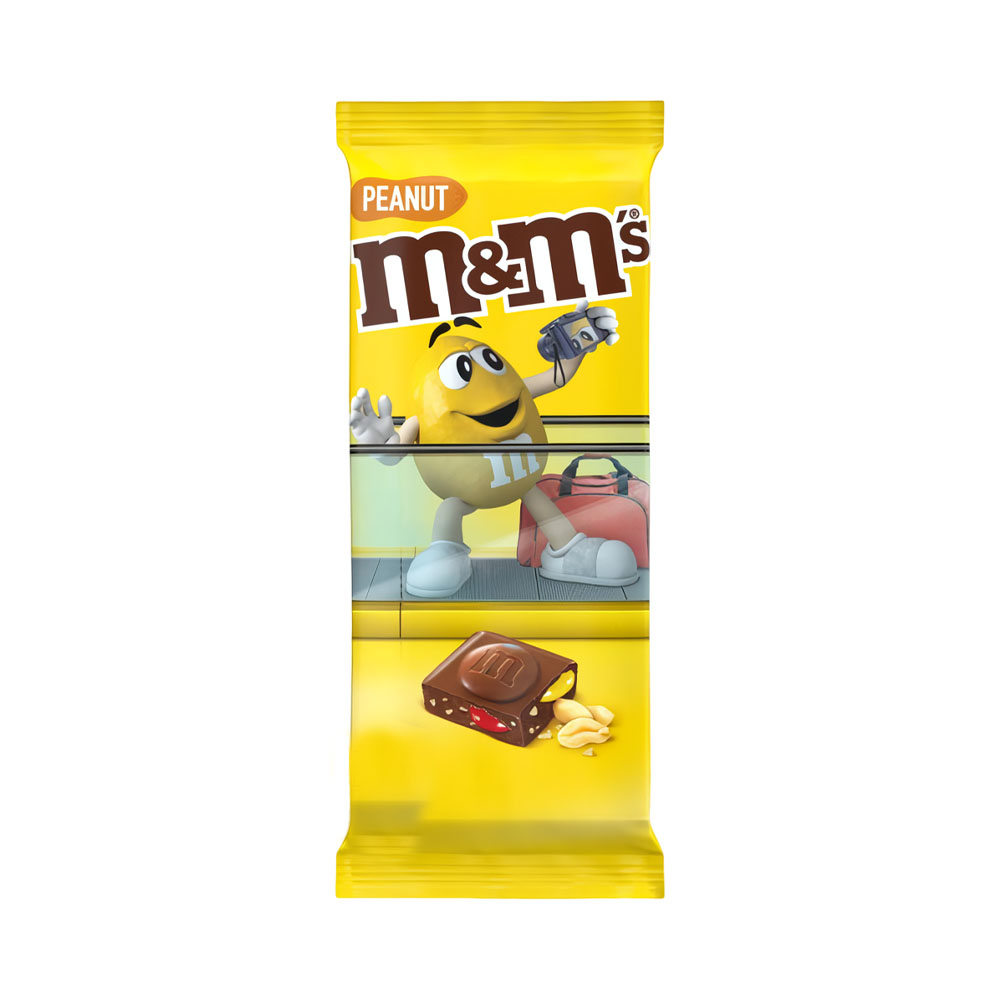 CHOCOLATE M&M PEANUT BLOCK 165GR