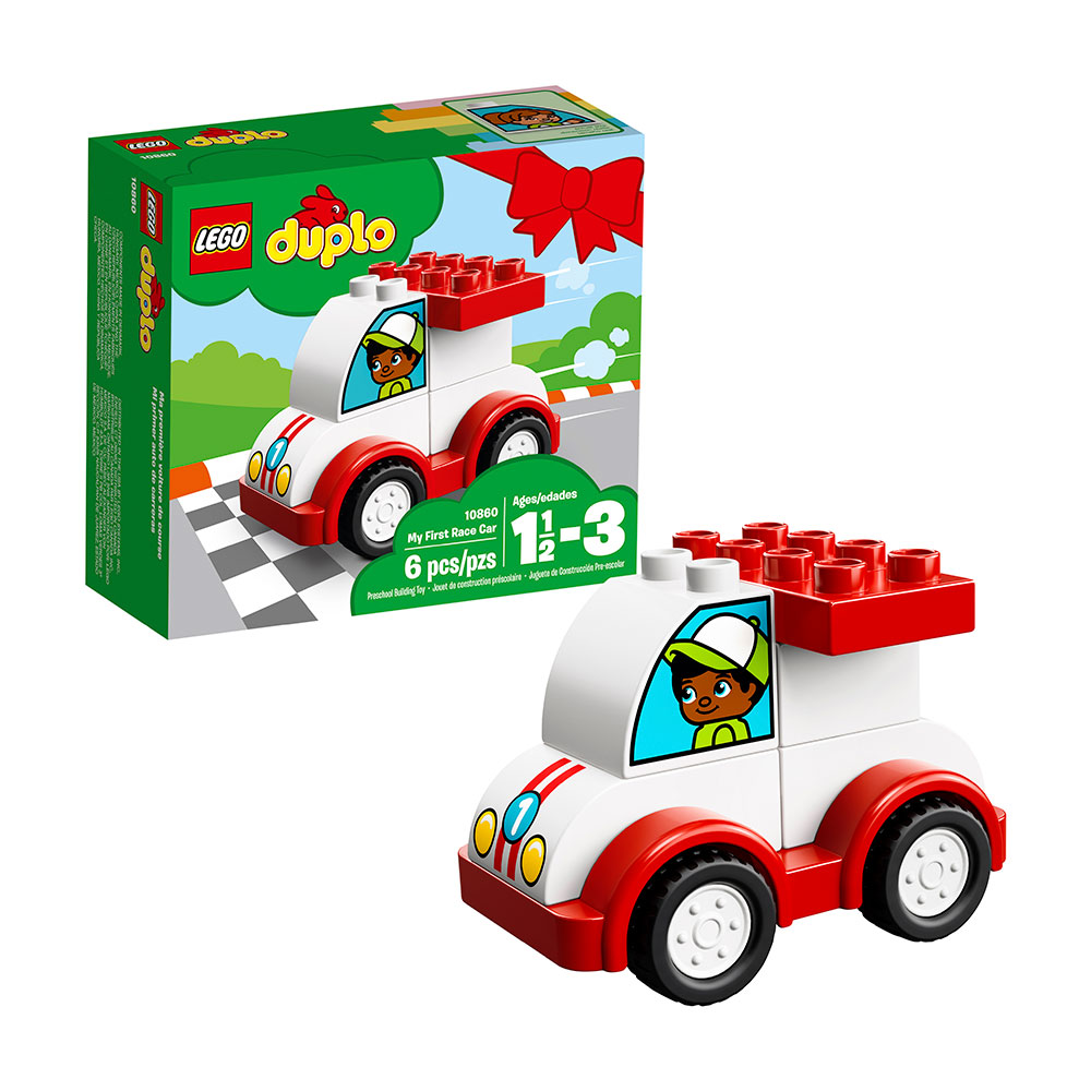 Mi primer auto de carreras Lego Duplo  - Ref.10860