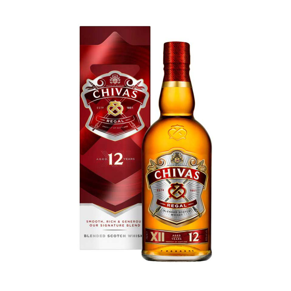 Whisky Chivas Regal 1L 12años
