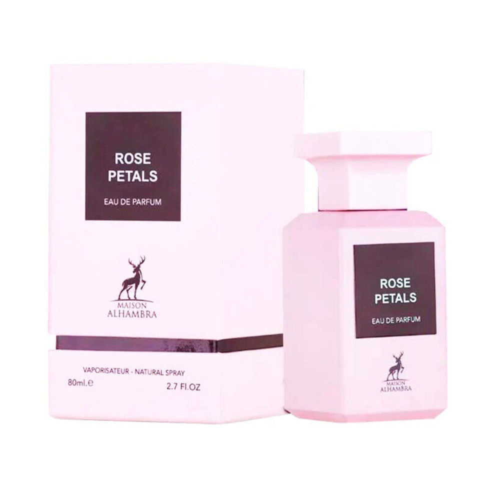Perfume Maison Alhambra Rose Petals Eau De Parfum 80ml