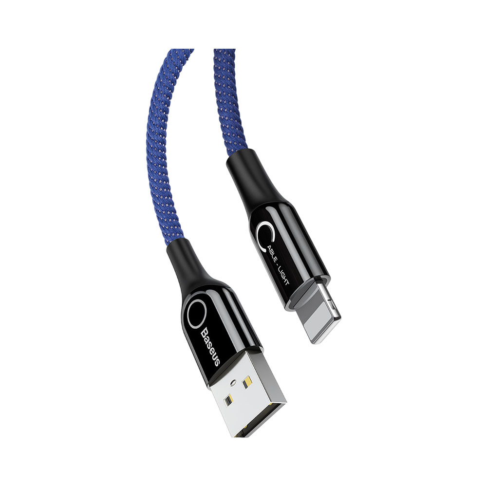 CABLE BASEUS CALCD-03 USB-A A LIGHTNING 1M AZUL