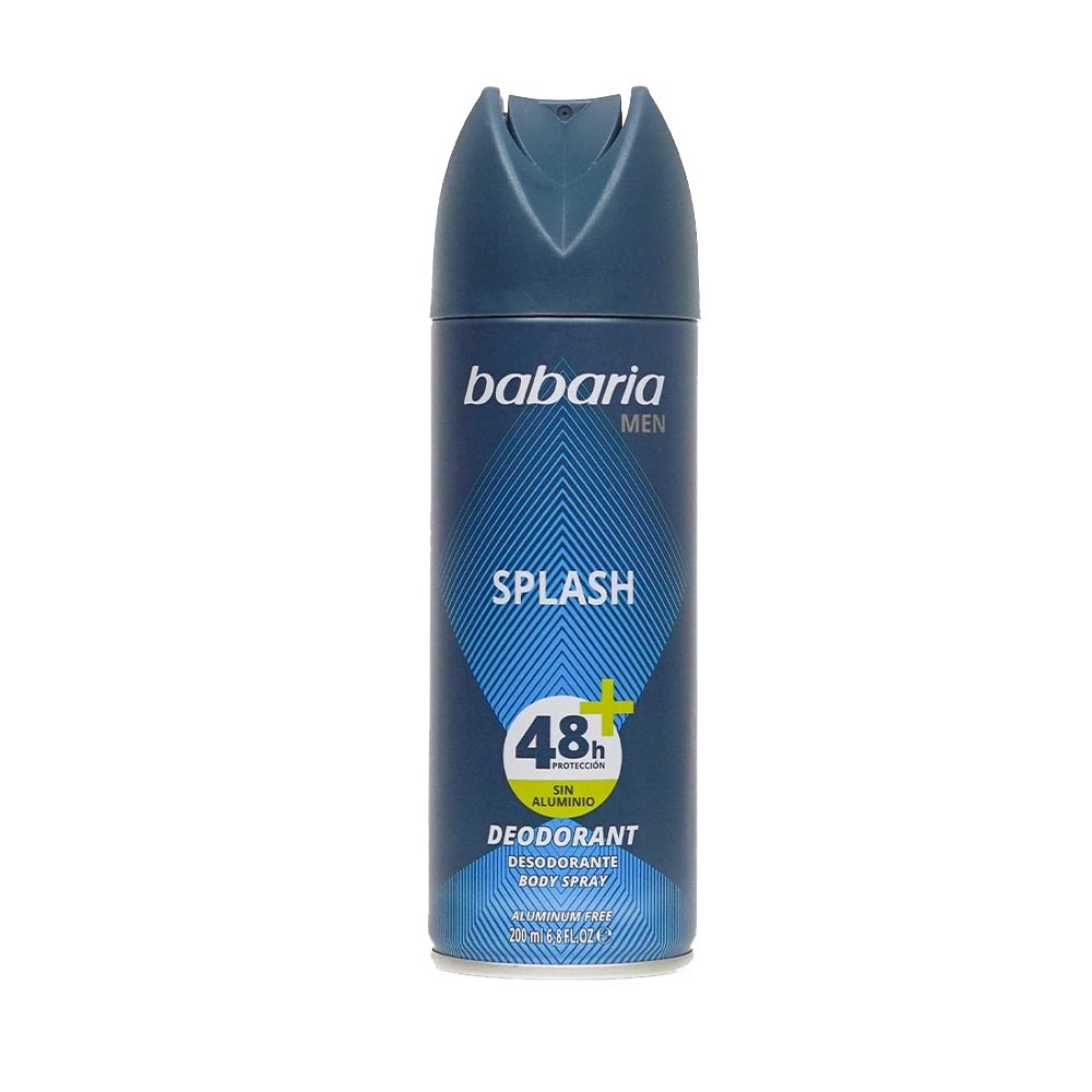 Desodorante Babaria Body Spray Splash Sin Aluminio 200ml