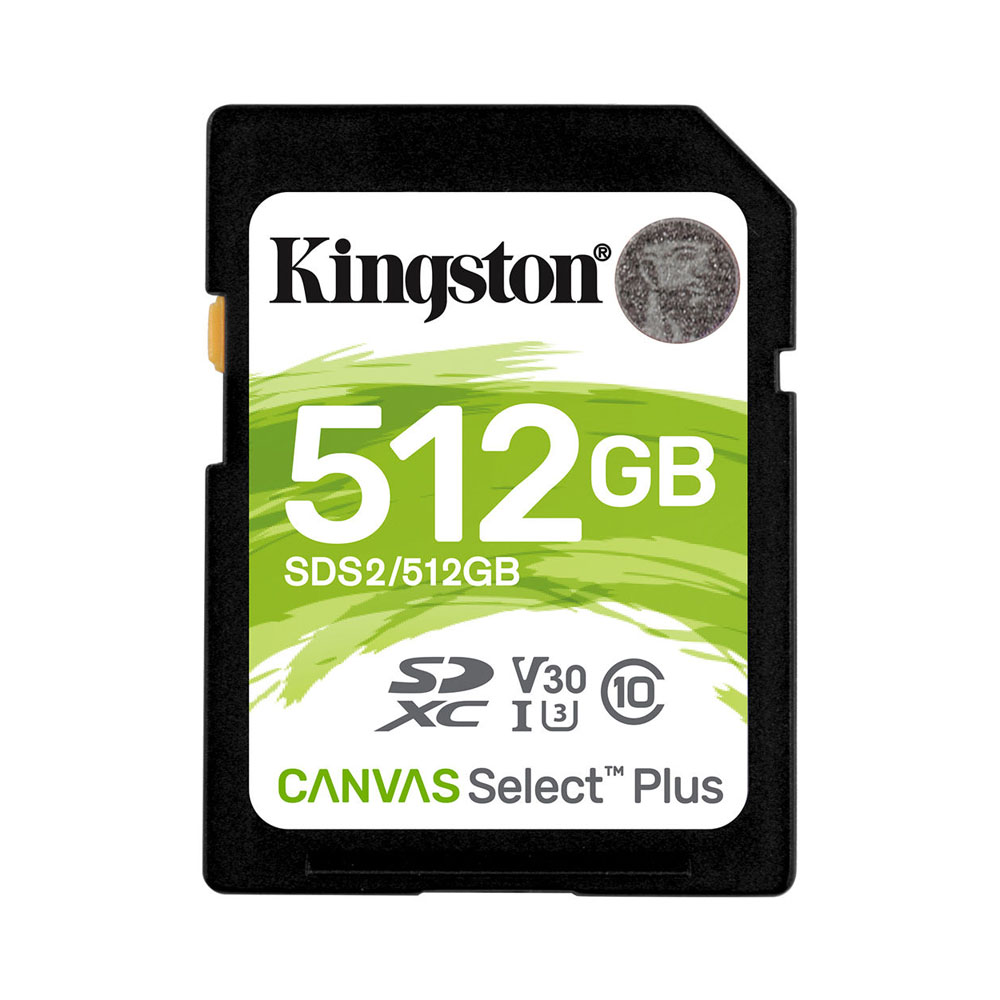 MEMORIA MICRO SD KINGSTON CANVAS SELECT PLUS 100 MB/S 512GB