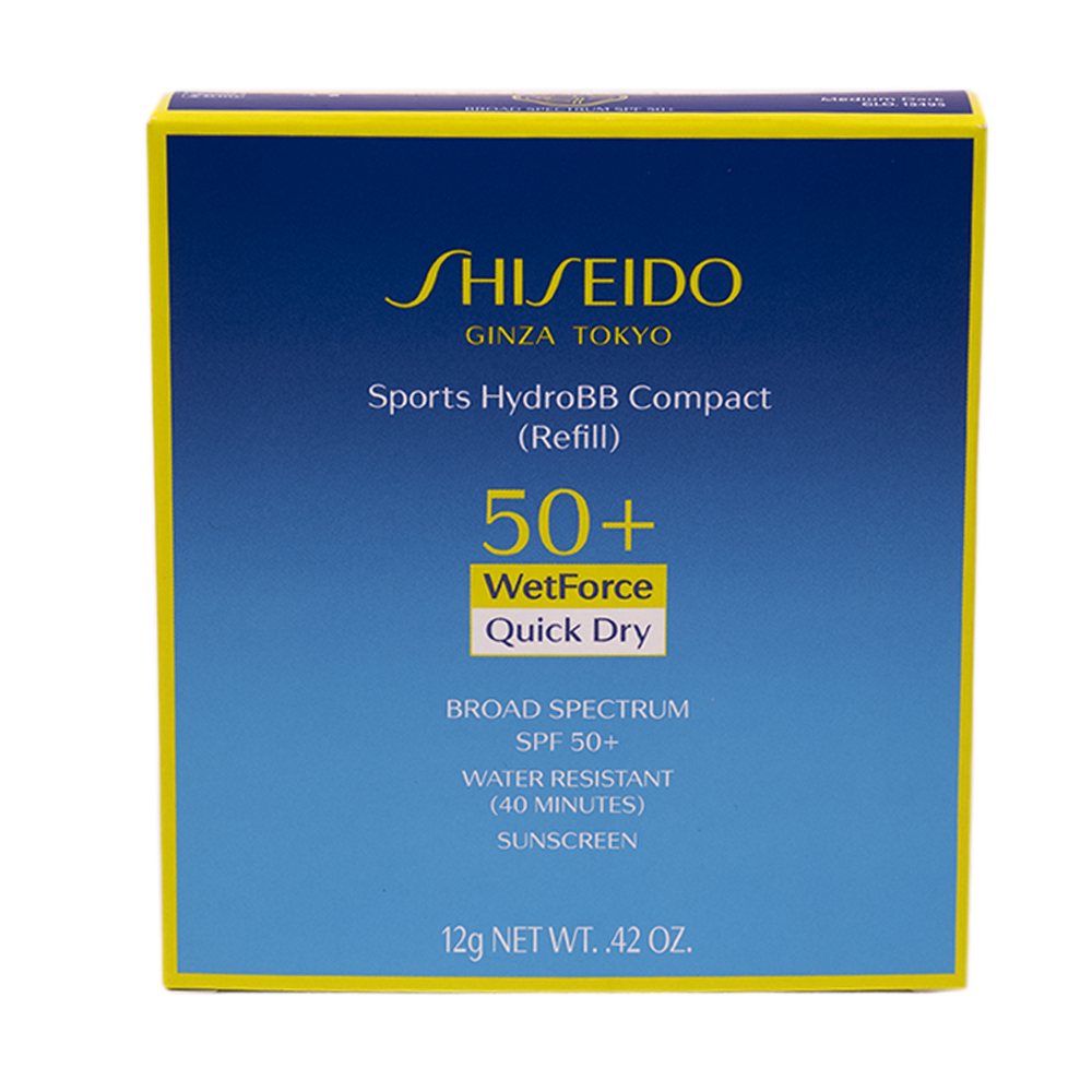 Base Compacta Shiseido Sports Hydro BB Refill 12g Medium Dark
