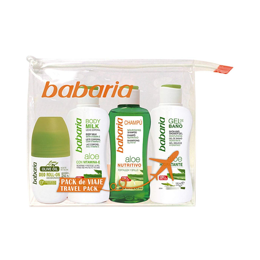 KIT COSMETICOS BABARIA TRAVEL PACK