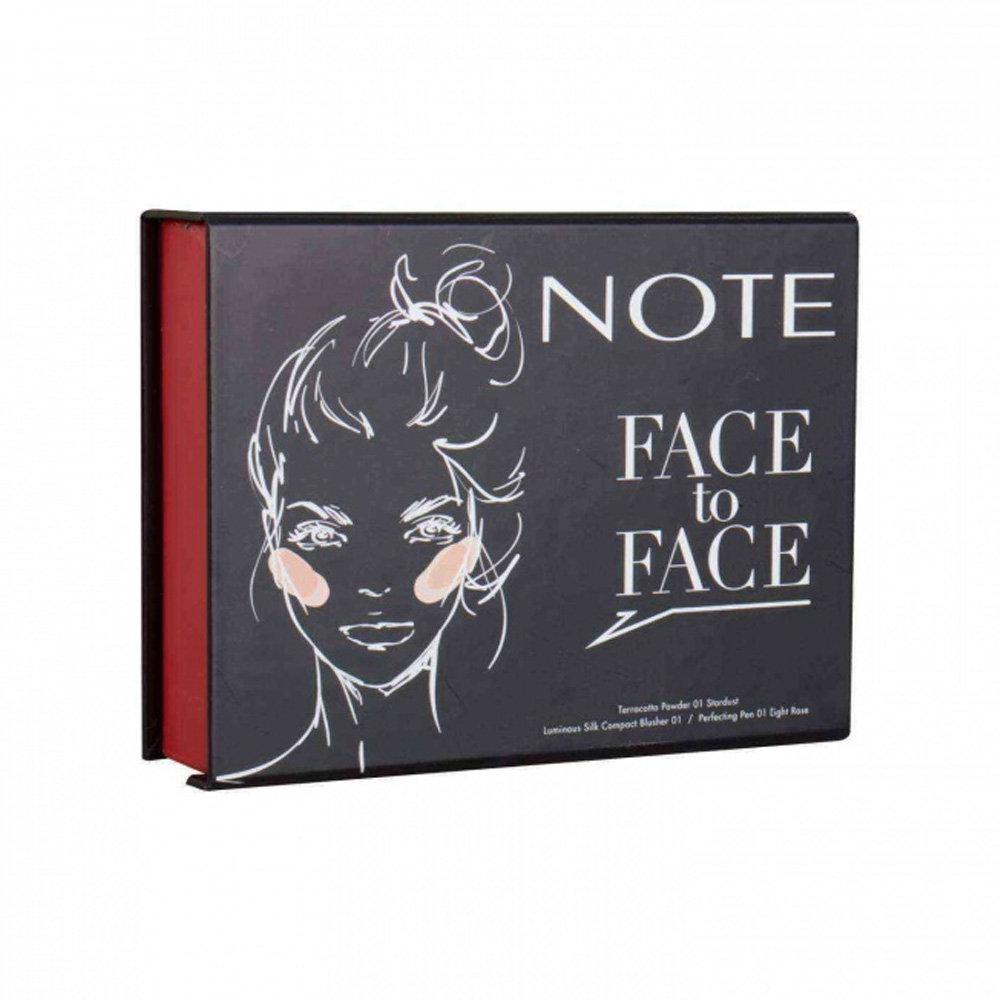 Set de maquillajes Note Face to face 3 piezas