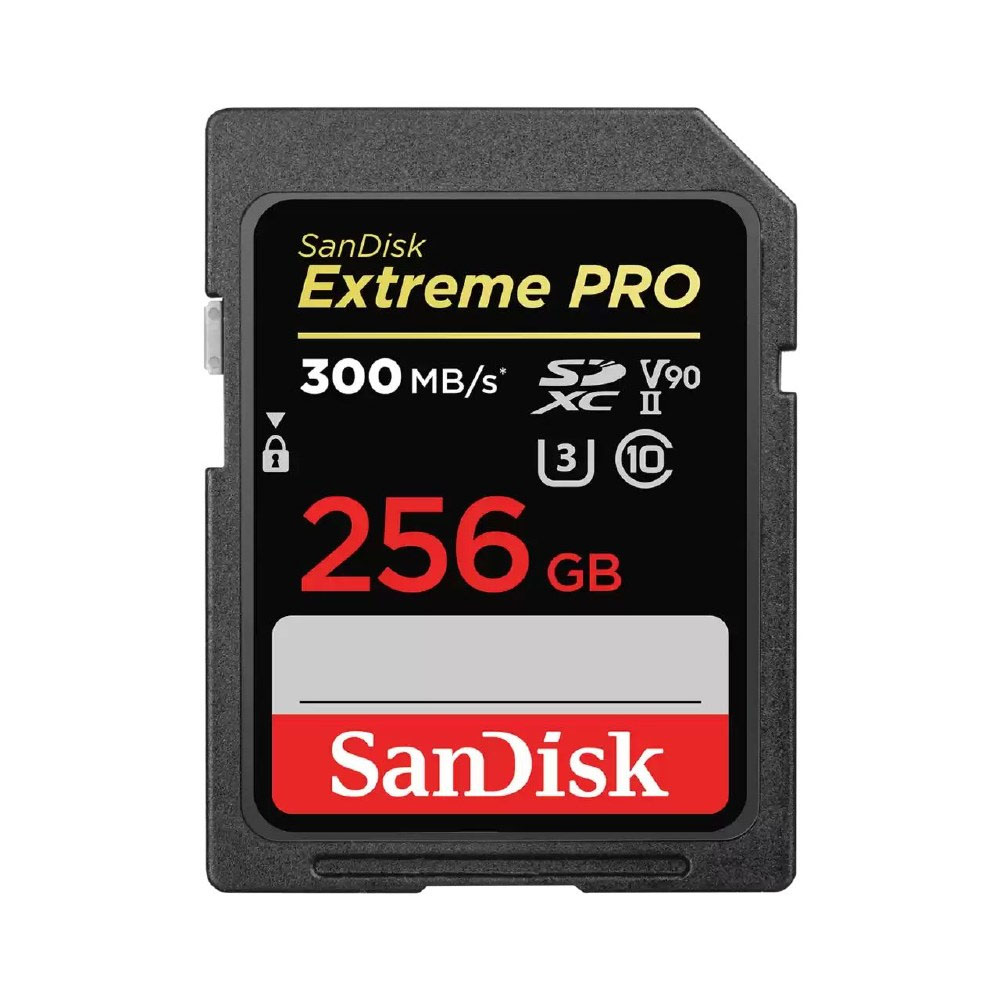 MEMORIA SD SANDISK EXTREME PRO 300-260 MB/S C10 U3 V90 256GB