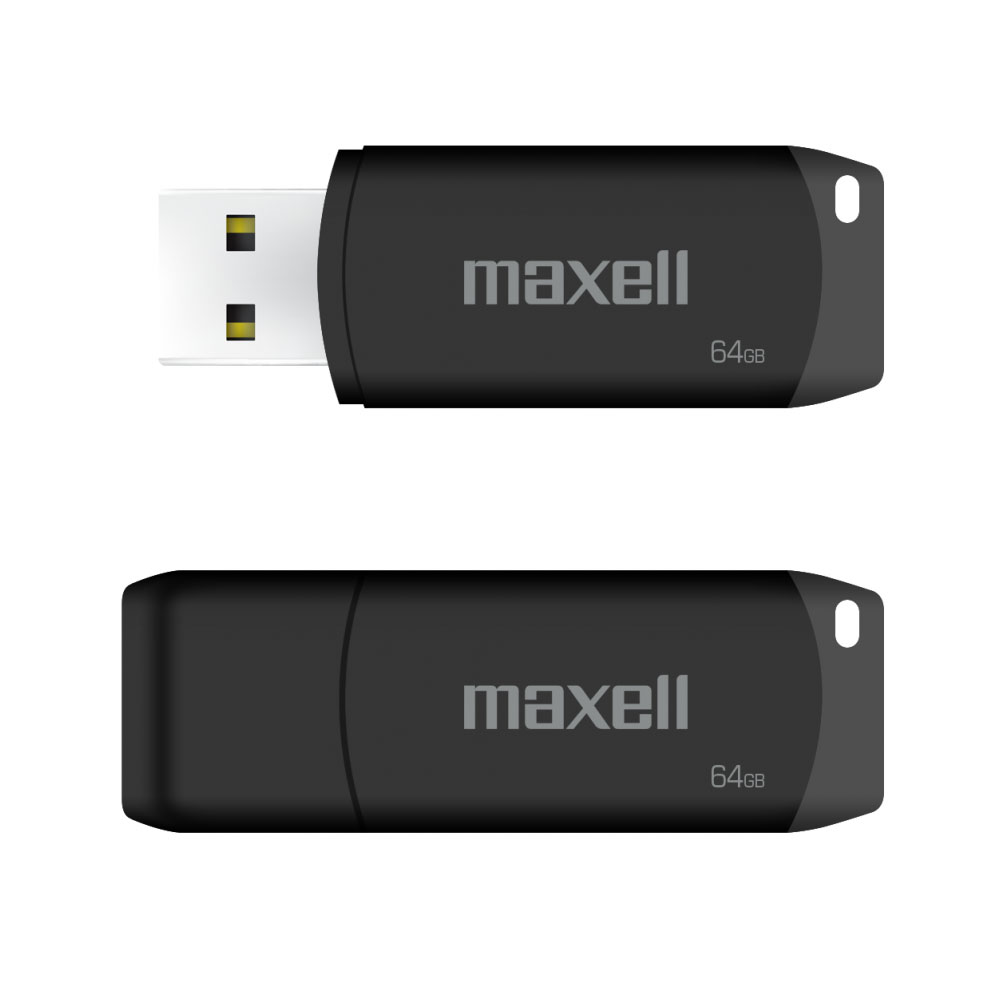PENDRIVE MAXELL USBPD-64 64GB BLACK