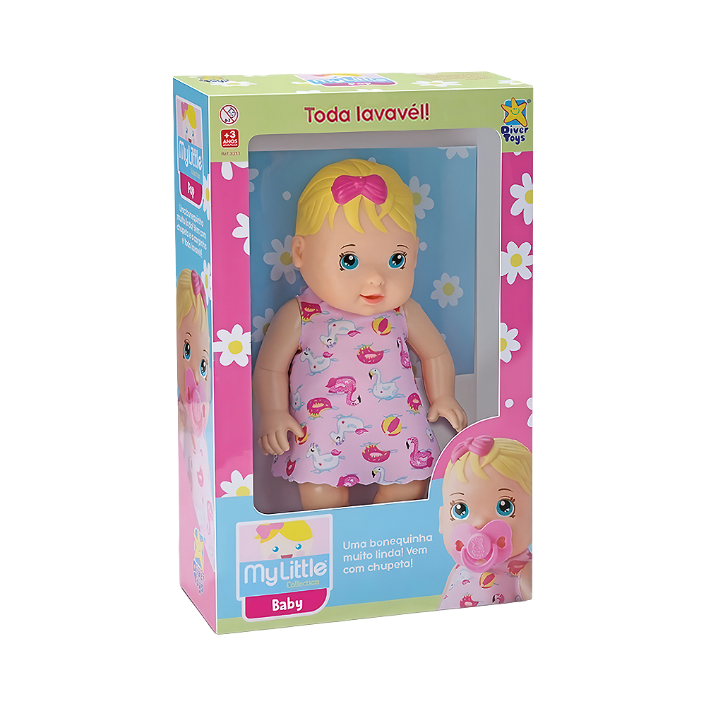 MUÑECA DIVERTOYS MY LITTLE COLLECTION BABY 8213