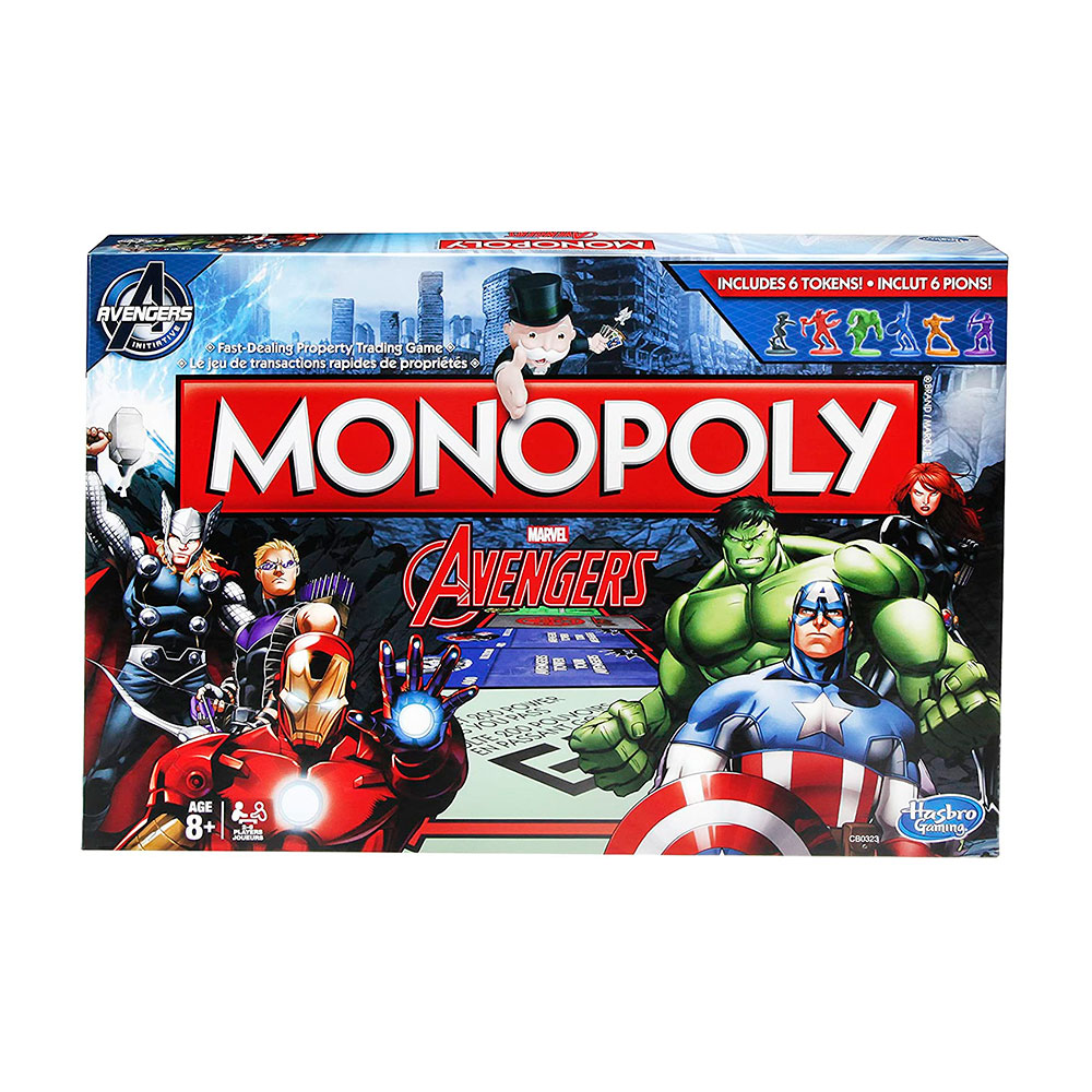 Juego de mesa 
Monopoly Hasbro Avengers  - Ref. B0323