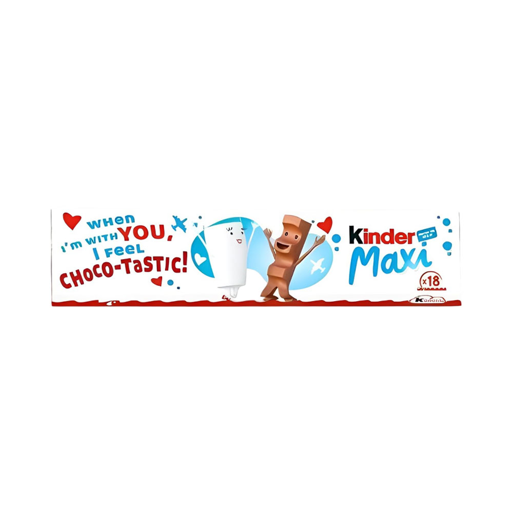 CHOCOLATE KINDER MAXI 18X378GR