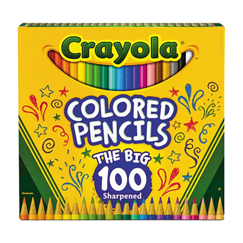 Lapiz de Color Crayola Premiun quality con 100 colores - Ref.68-8100 -0-202