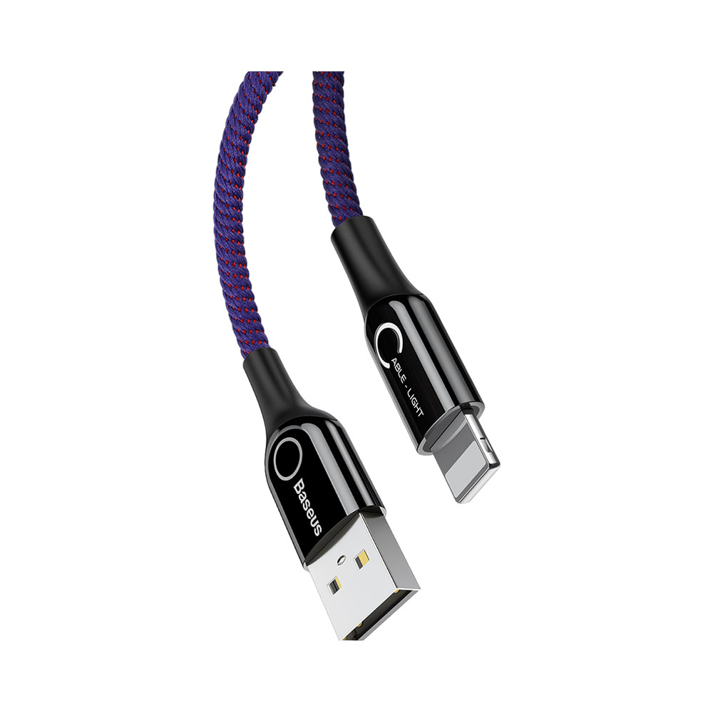 CABLE BASEUS CALCD-05 USB-A A LIGHTNING 1M MORADO