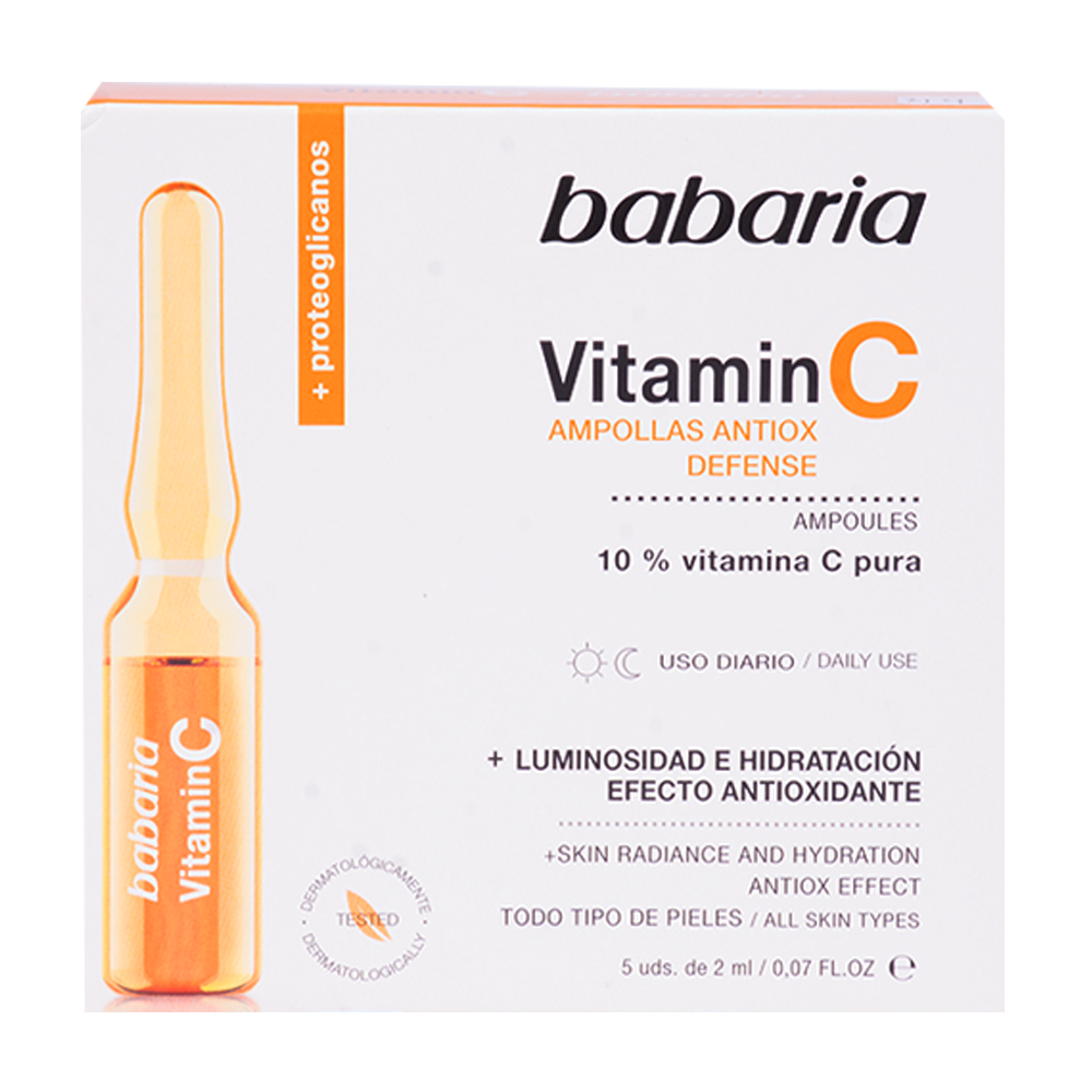 Ampollas Babaria Vitamina C 10% 5 x 2ml