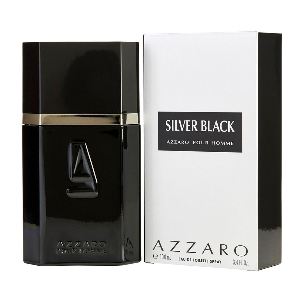 Perfume Azzaro Silver Black Eau de Toilette  100ml