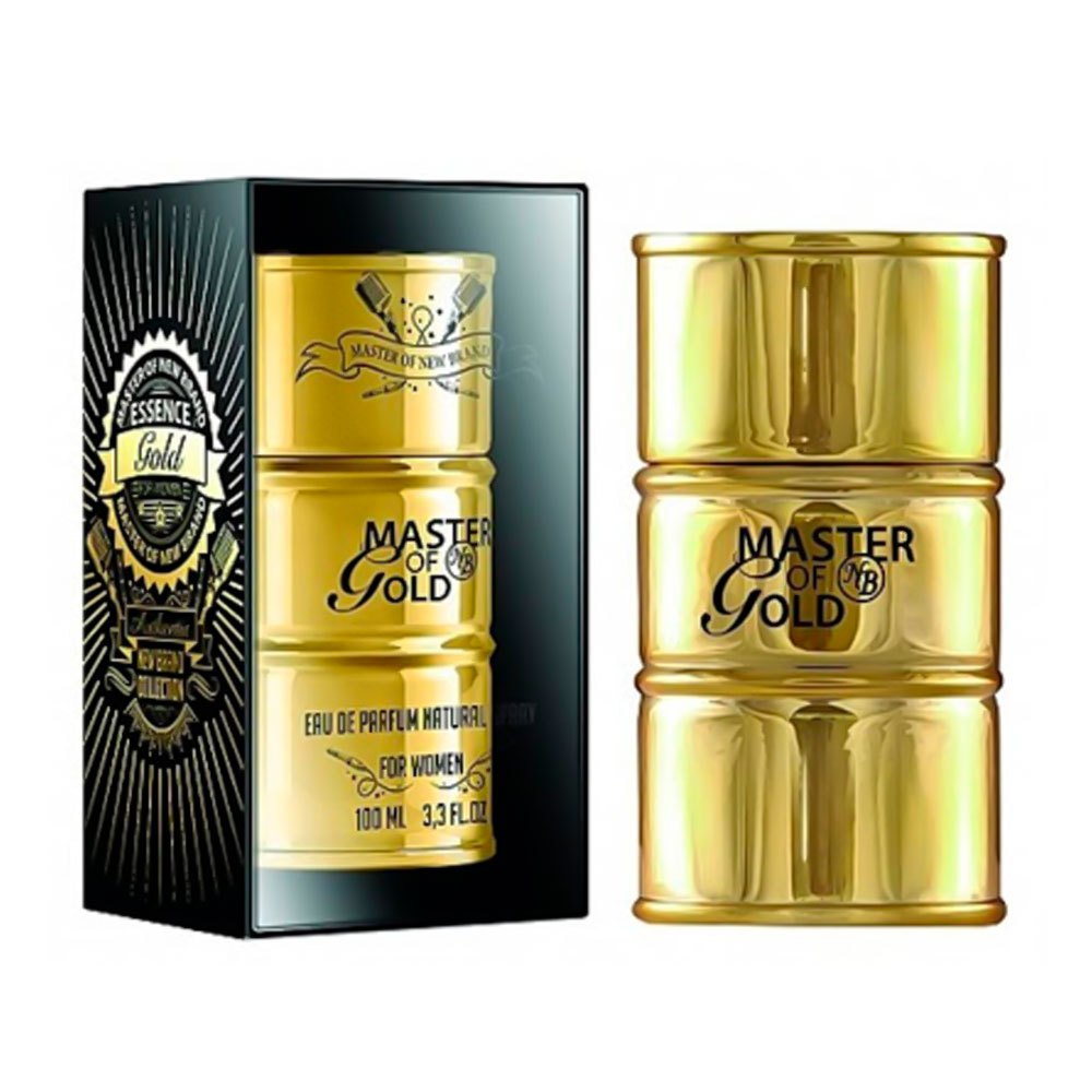 Perfume New Brand  Master Of Gold  Eau de Parfum 100ml