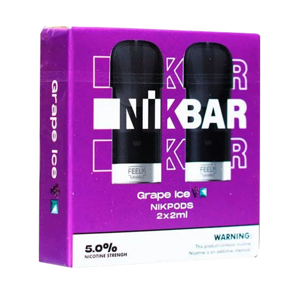 Accesorio Nikbar Filtro Pod Grape Ice 5%
