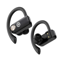 Auricular Deportivo Quanta QTFOE10 Bluetooth Negro